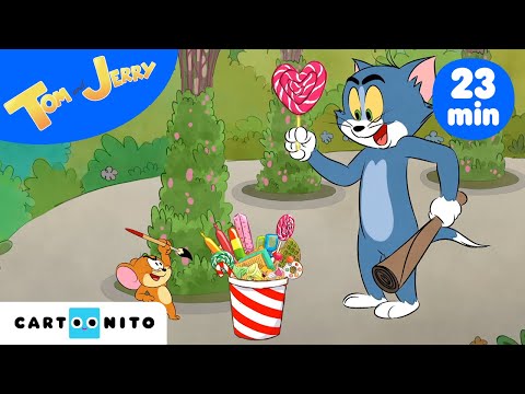 Tom e Jerry | Compilação da perseguição no céu | #novasérie | Cartoonito