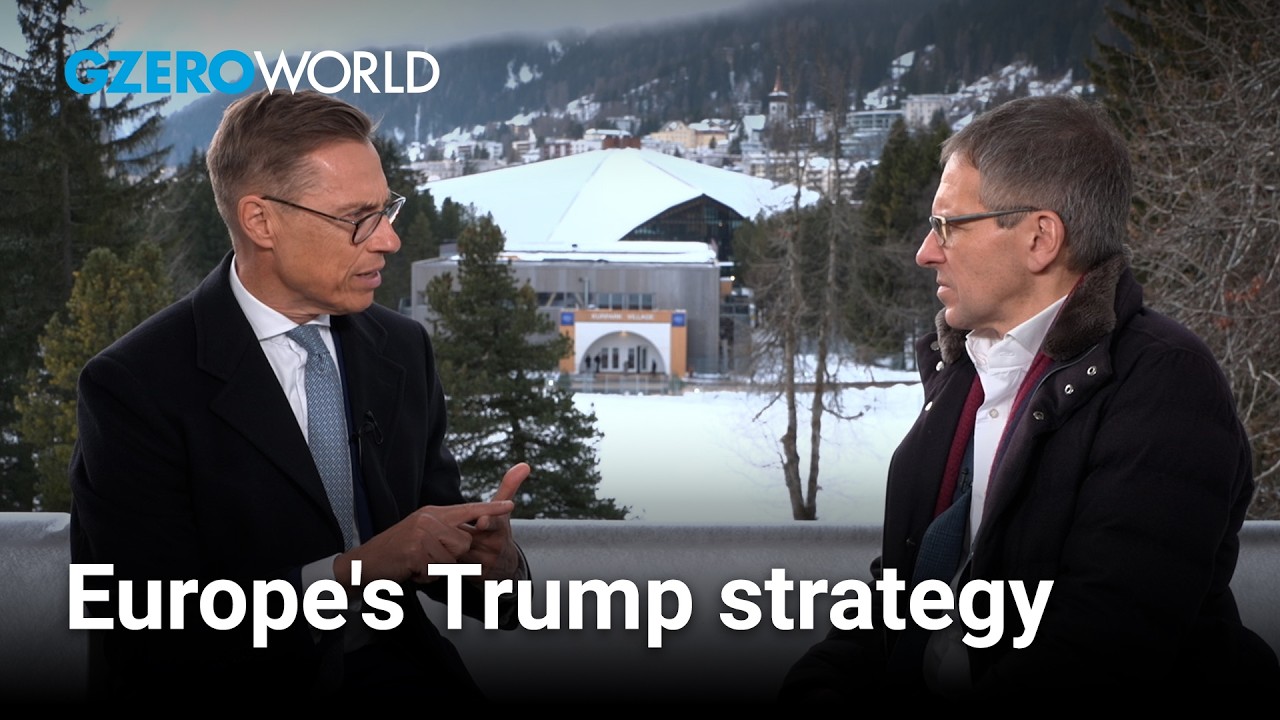 Europe's new future with Trump 2.0 | Alexander Stubb | GZERO World with Ian Bremmer