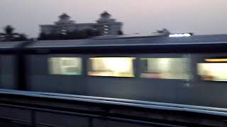 preview picture of video 'Kochi metro top speed!!!'