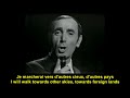 Charles Aznavour - Et pourtant - english lyrics - paroles français