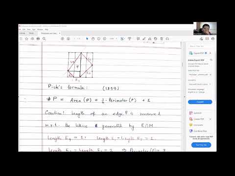 Polytopes, lattice points, and geometry by Prof. Mainak Poddar, IISER, Pune