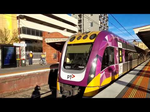 V/line Vlocity passing South Yarra
