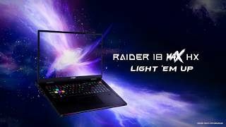 MSI Raider 18 Max HX A2W – “Light ’em Up” | Full Breakdown & SEO Summary