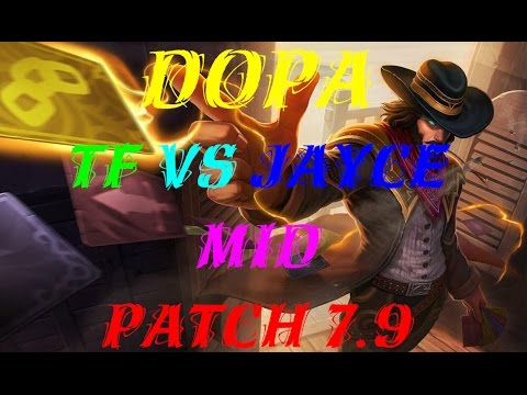 [DOPA Stream] Twisted Fate mid vs Jayce Patch 7.9 2017