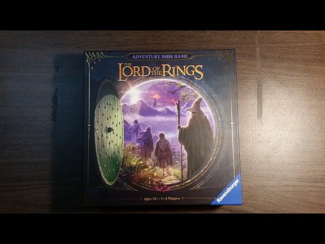 Vídeo relacionado con Ravensburger Lord of the Rings Adventure Book - Juego de mesa de estrategia familiar inmersiva para niños y adultos de 10 años en adelante, de 1 a 4 jugadores