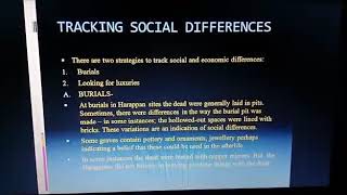 Class-XII History- Tracking Social Differences.