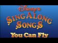 Disney S Sing Along Songs You Can Fly