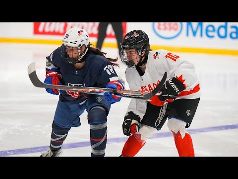 Highlights from Canada vs. United States in the gold medal game at the 2026 U18 Women's Worlds