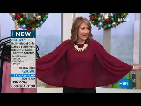 HSN | IMAN Global Chic Fashions 10.21.2018 - 09 PM