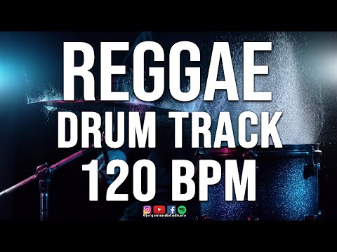 REGGAE DRUM TRACK - "RELAX" - 120 BPM
