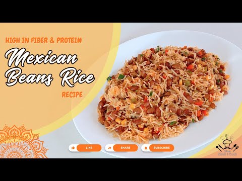 Mexican Bean Rice Recipe | Easy & Healthy One-Pot Meal by What Shall I Cook