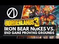 BORDERLANDS 3 | Moze Iron Bear Nukes vs. New End Game Proving Grounds
