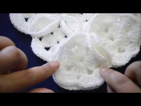 كروشيه طريقه عمل بطانيه بيبى  بغرزه جميله ومميزه      Crochet Art