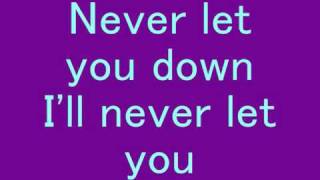 David Bowie - Never Let Me Down *Lyrics*