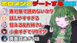 色んなホロメンとお出かけする水宮【ホロライブ/ホロライブ切り抜き/水宮枢】