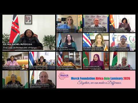 H.E. First Lady of Kenya speech at 13th Merck Foundation Africa Asia Luminary (Online)2026