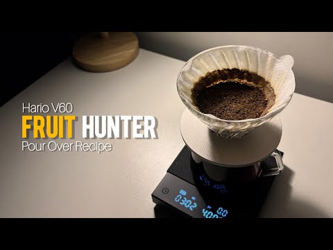 The Fruit Hunter: A Simple Hario V60 Recipe to Highlight the Fruity Notes of Your Fermented Coffee!