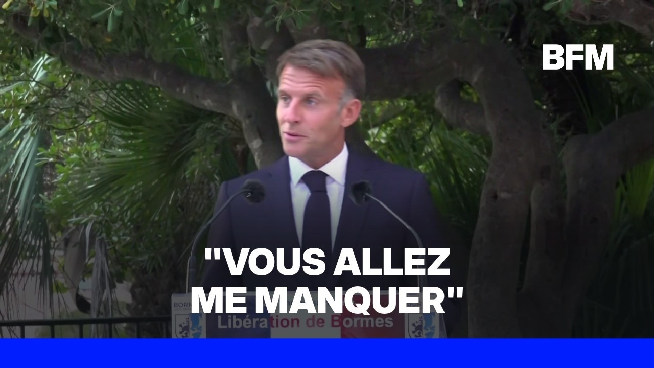 Incendie: Emmanuel Macron annonce que "les dispositifs" en Gironde "seront mis en place" dans le Var