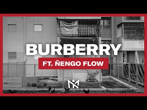 Myke Towers - Burberry Ft. Ñengo Flow (Lyric Video)