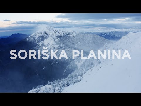 Soriška planina in snow