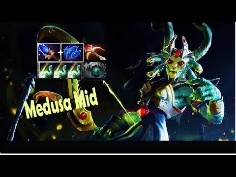 Medusa Mid game with  scepter and shard | noob gaming