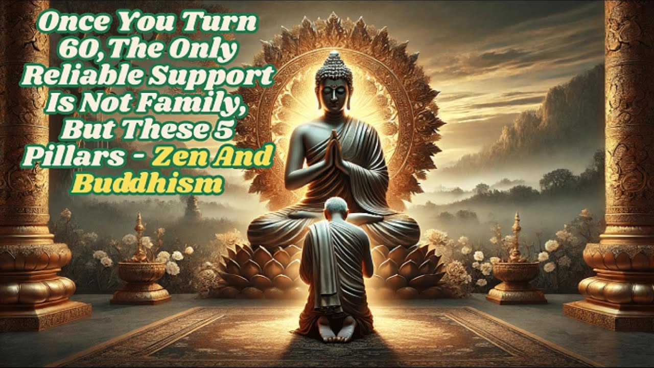 Once You Turn 60,The Only Reliable Support Is Not Family, But These 5 Pillars   Zen And Buddhism