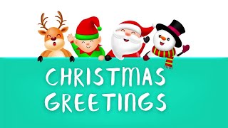 Christmas greetings | Christmas Message | Ecard Christmas | Ecard | Christmas Video | Christmas 2020