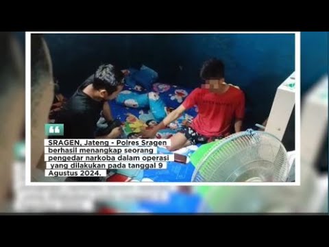 POLRES SRAGEN UNGKAP PEREDARAN OBAT BERBAHAYA