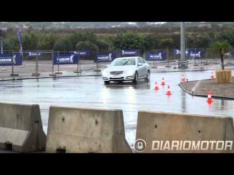 Prueba de agarre lateral – Presentación Michelin Primacy 3
