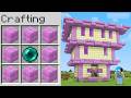 Minecraft Manhunt, But You Craft Structures...
