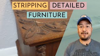 How To Strip Paint From Detailed Wood Furniture