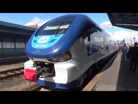 ČD 844 019-0 (České dráhy, "RegioShark", PESA Link II) - Cheb (2)