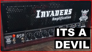 Video thumbnail for A Devil Inside? Nope... just thick metal tones from Invaders Amplification! by Chernobyl Audio