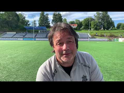 Etter kampen: Asker-trener Vegard Skogheim oppsummerer 2-1-seieren over Bærum