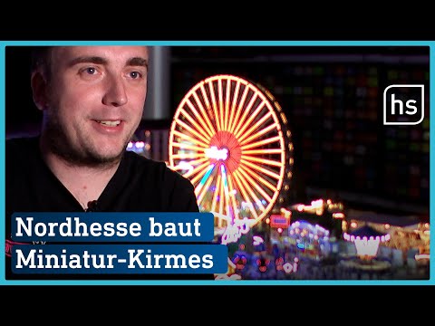 4 Jahre Arbeit: Nordhesse baut Miniatur-Kirmes | hessenschau