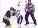 Willi Plett vs Clark Gillies