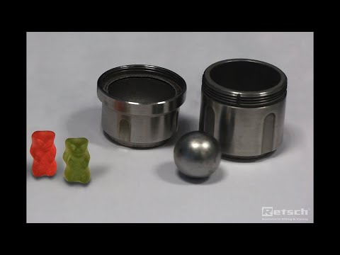 RETSCH Mixer Mill MM 400 –球磨機液態氮冷凍粉碎