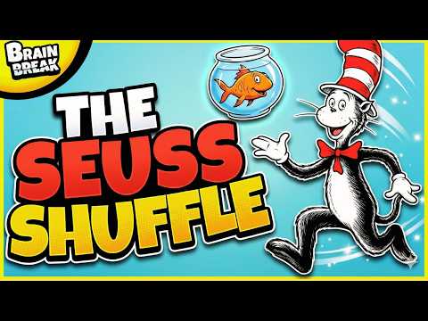 🔴 Dr Seuss Brain Break 🔴 Brain Breaks for Kids 🔴 Cat in the Hat