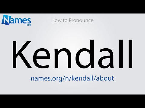 What Does The Name Kendall Mean