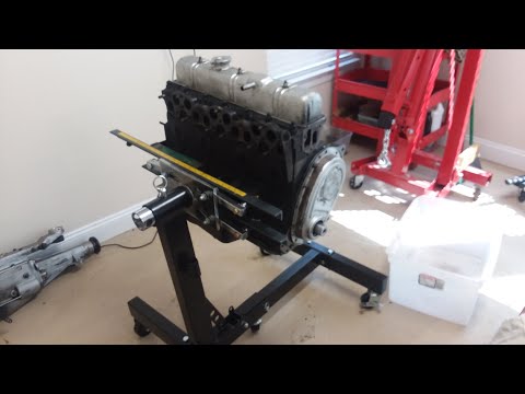 Better Way to Side Mount a TR6 Engine on a Stand