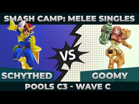 Schythed vs Goomy - Losers Quarters: Melee Singles Pools - Smash Camp 2019 | Captain Falcon vs Samus