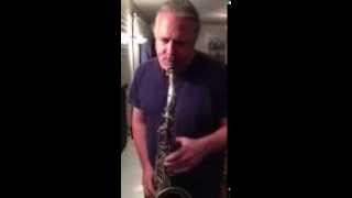 DOUG WEBB ON HIS 10MFAN MERLOT 8* HR MOUTHPIECE---CHANNELING SOME TRANE