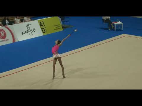 Dariia Oveichyk Clubs Qual 24,450 - Junior International Tournament Brno 2025