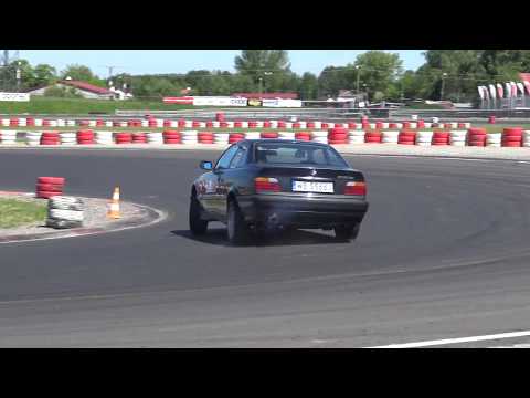 Tomek Mielcarz - bmw e36 - Asfaltowy PTS 2 Runda  Autodrom Słomczyn 03-06-2017