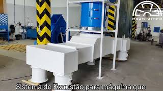 Sistema de Exaustão para Máquina