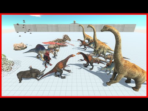 ALL MINI BOSS VS 2x FACTION (INCLUDE 3x BOSS) - ANIMAL REVOLT BATTLE SIMULATOR