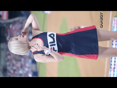 170830 두산 치어리더 서현숙 - 8회말 응원 영상 @잠실야구장 직캠fancam by camboy