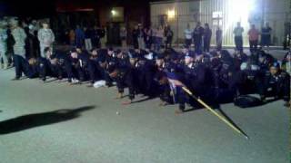 preview picture of video 'WE NEED...DISCIPLINE!  3-11 Echo 3rd platoon push-ups at Fort Lenard Wood - Sept 22, 2011'