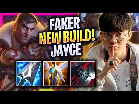 FAKER TRIES NEW JAYCE BUILD IN KOREA SOLOQ! - T1 Faker Plays Jayce MID vs Corki! | Season 2025