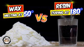 What Happens to Wax in HOT Epoxy Resin ?